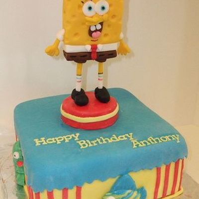 Spongebob Birthday Cake