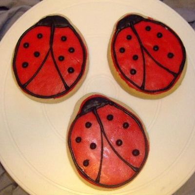 Ladybug Cookies