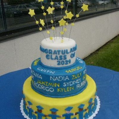 Preschool Graduation Cake