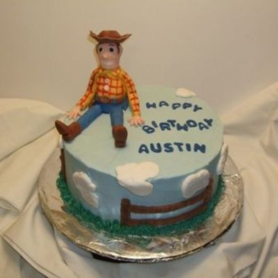 Woody Toy Story Birthday Cake