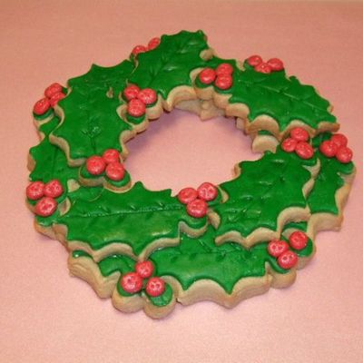Christmas Cookie Wreath