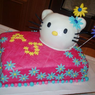 Hello Kitty Cake