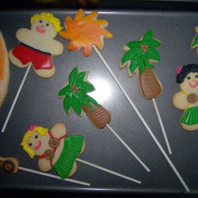 Palm Trees, Surfer Dude