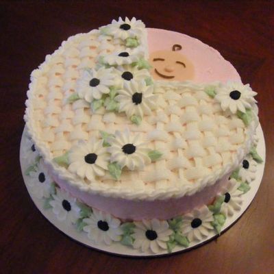 Basketweave Baby Shower