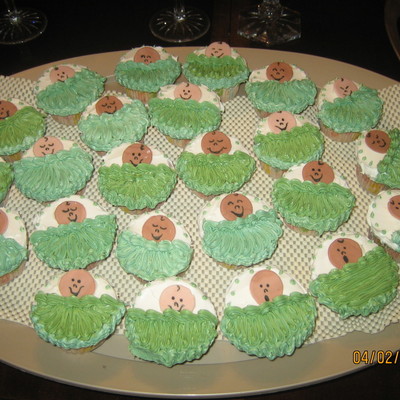 Cupcakes For A Baby Shower