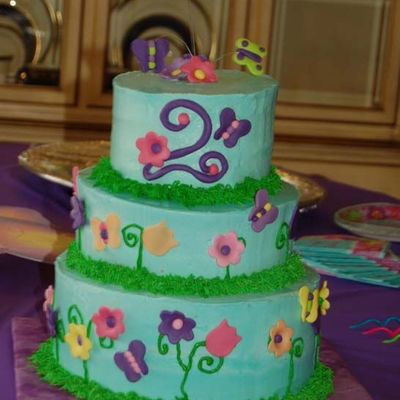 Butterflies And Flowers