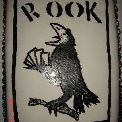 Rook Card Cake