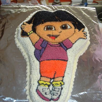 Dora Birthday Cake