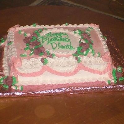 Diane's Birthday Cake