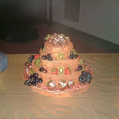 Tuxedo Strawberry Groom's Cake