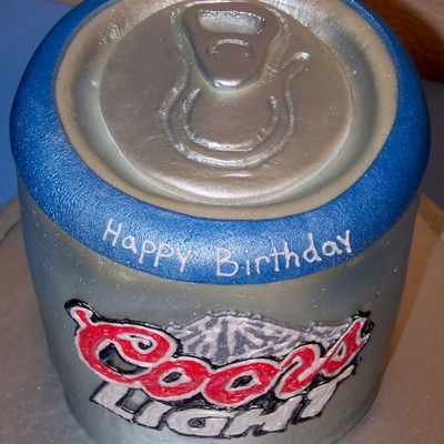 Coors Light Cake