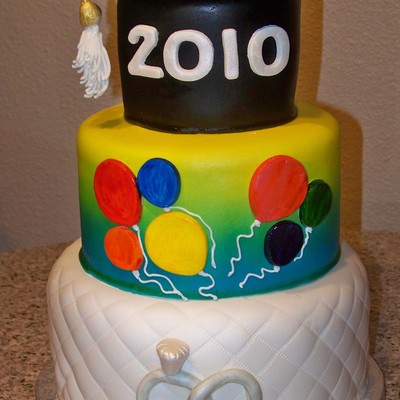 A Graduation, Birthday, And Anniversary Party Cake!