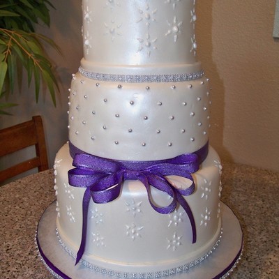 Starburst Wedding Cake