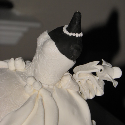 Here Comes The Bride, All Dressed In White (Cake)