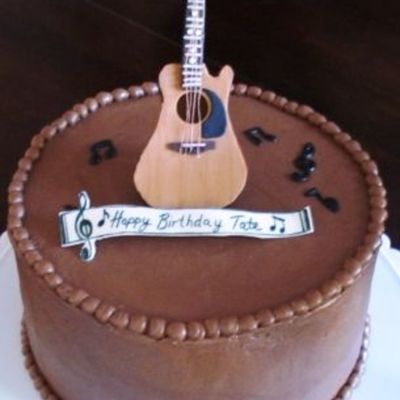 Tates Fondant Guitar