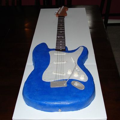 Grooms Fender Guitar