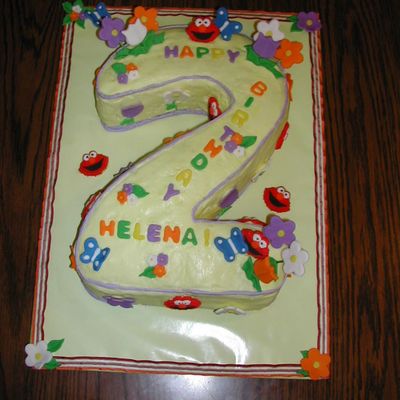 Second Birhtday Cake