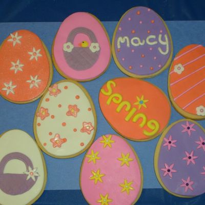 Easter Egg Cookies