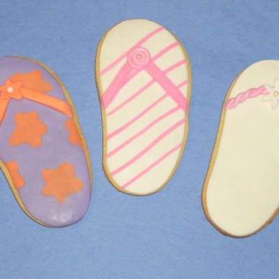 Flip Flop Cookies