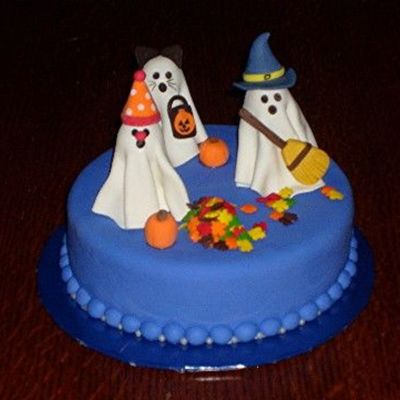 More Trick Or Treating Ghosts