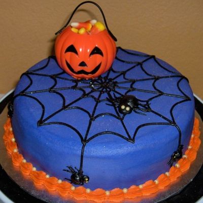 Spider Web Cake