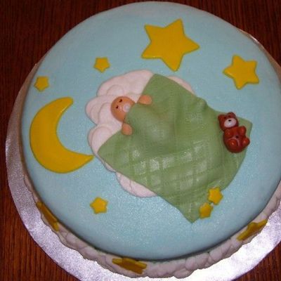 Baby Boy Shower Cake