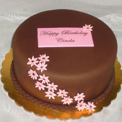 Chocolate With Flowers