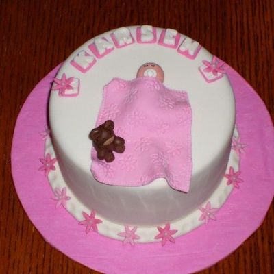 Baby Girl Cake