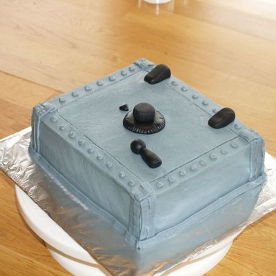 Bank Vault Cake