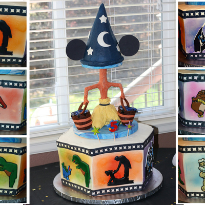 Fantasia Birthday Cake