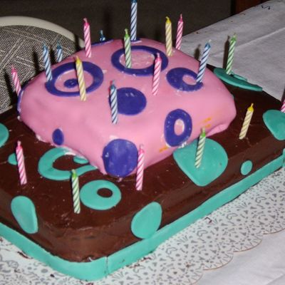 Birthday Cake For Me And My Sister.