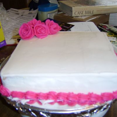 Another Pic Of My Practice Cake.