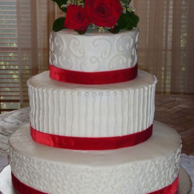 Red And White Wedding