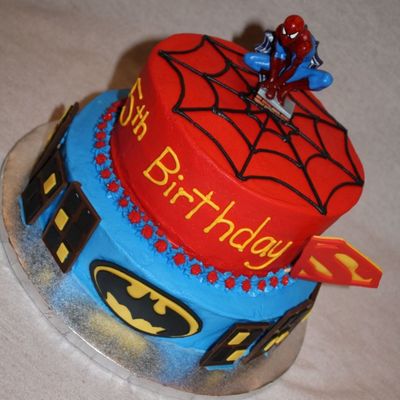 Superhero Cake