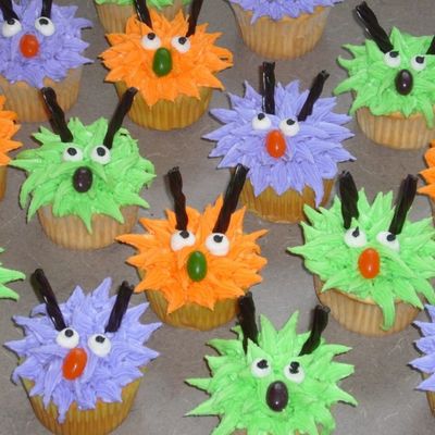 Alien Cupcakes