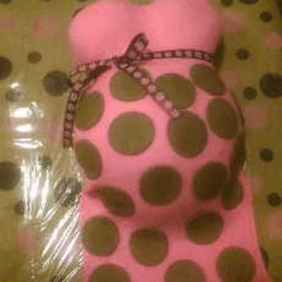 Pregnant Belly Cake
