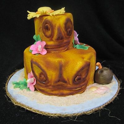 Tiki Totem Pole