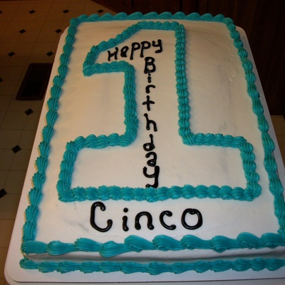 Cinco's First B-Day