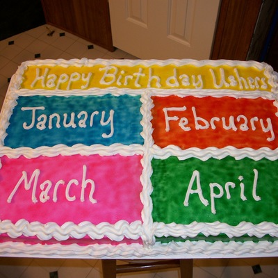 Multi-Birthday Cake