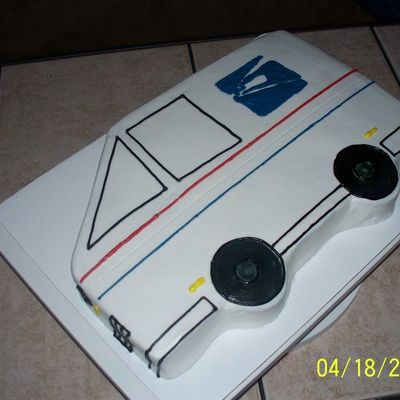 Mail Delivery Truck