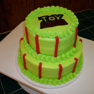 Toy Story Tier Cake