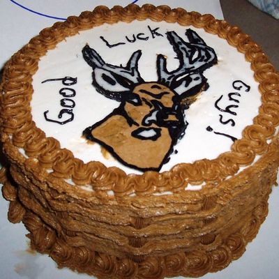 Firt Day Of Deer Season Cake