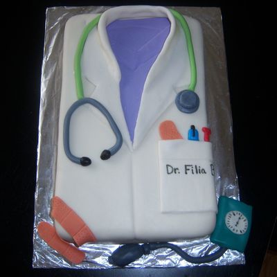 Doctor Coat Cake