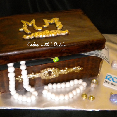 Jewelry Box Cake