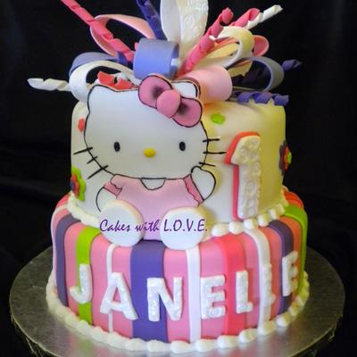 Hello Kitty First Birthday