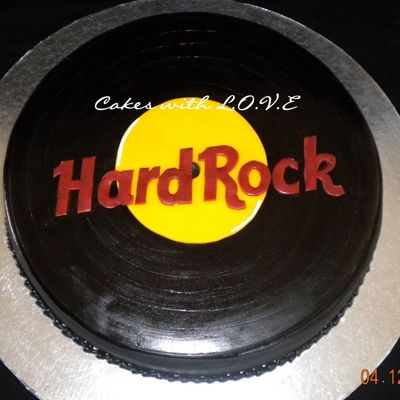 Lp Record For Hard Rock Cafe In Orlando