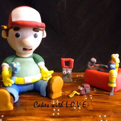 Handy Manny Cake