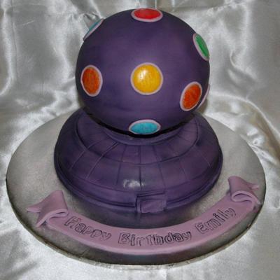 Disco Ball Cake