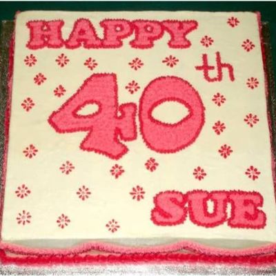 40Th Cake