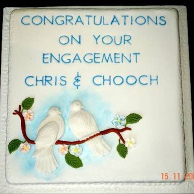 Engagement Cake
